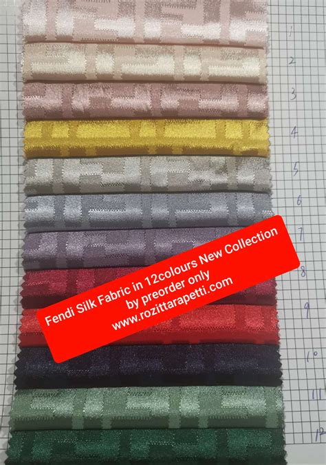 fendi designer fabric